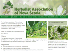 Tablet Screenshot of herbalns.org